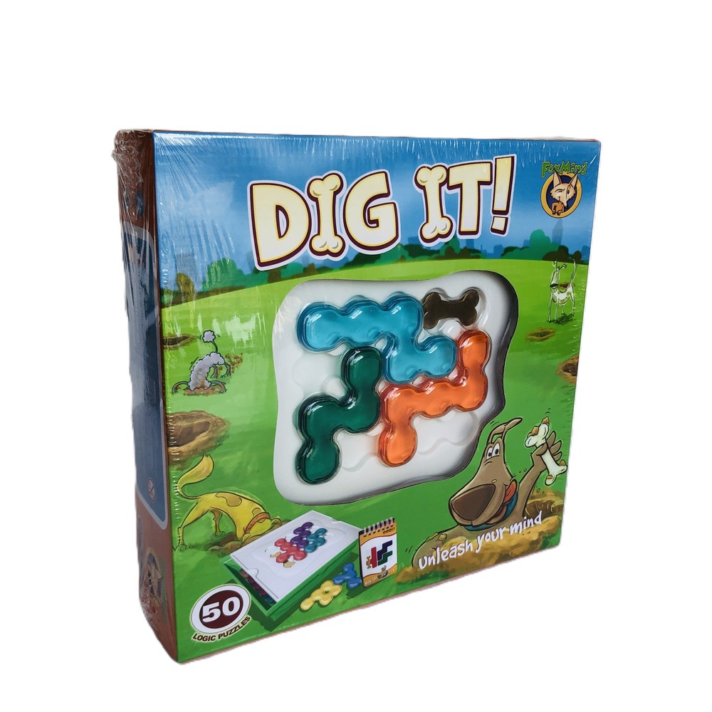 New in Box-Dig It! Puzzle Solution Logic Game